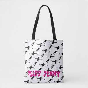 Personalisiert Ballet Ballerina Pointe Tanzlehreri Tasche
