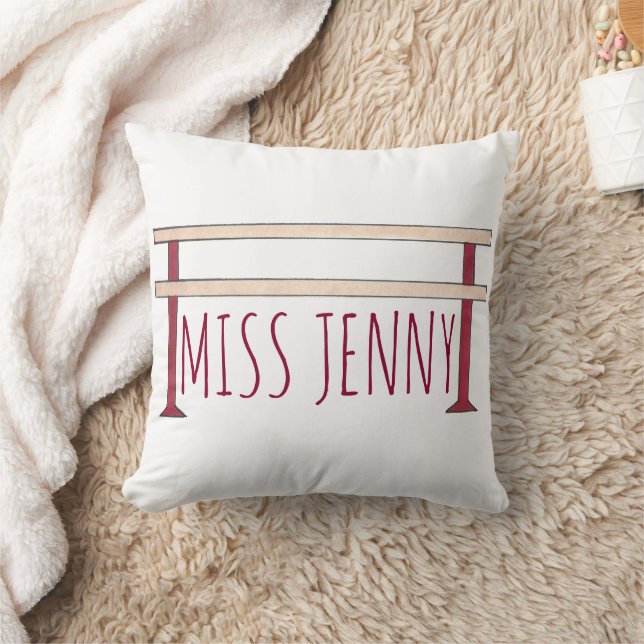 Personalisiert Ballet Bartanz Lehrer Geschenk Kissen (Decke)