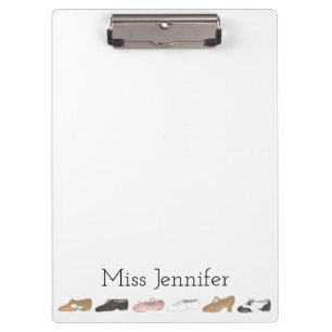 Personalisiert Ballet Gestochen Acro Lyrical Tanzl Klemmbrett