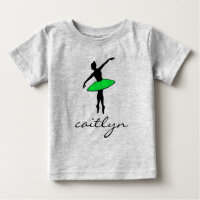 Personalisiert Ballet Kleiner Ballerina Tanztänzer