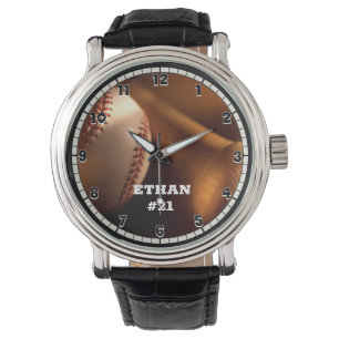 Personalisiert Baseball Armbanduhr