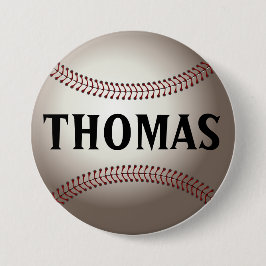 Personalisiert Baseball Button