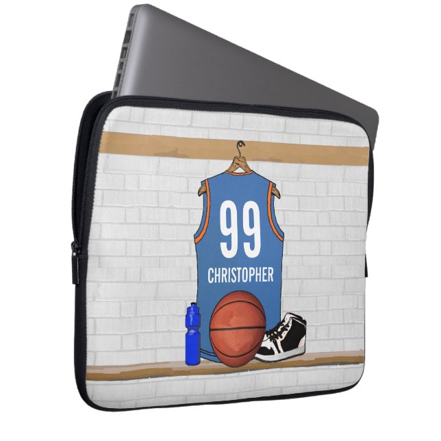 Personalisiert Basketball Jersey (LB) Laptopschutzhülle (Vorne Rechts)