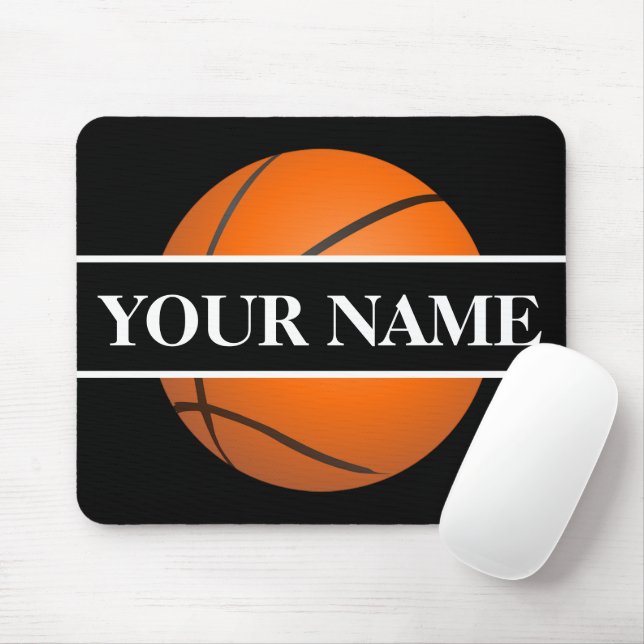 Personalisiert Basketball Mousepad (Mit Mouse)