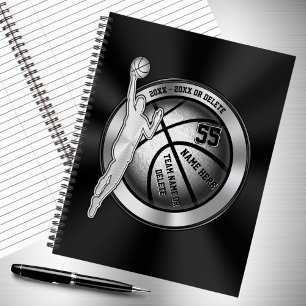 Personalisiert, Basketball-Notebook für Typ Notizbuch