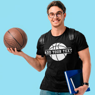 Personalisiert Basketball T-Shirt