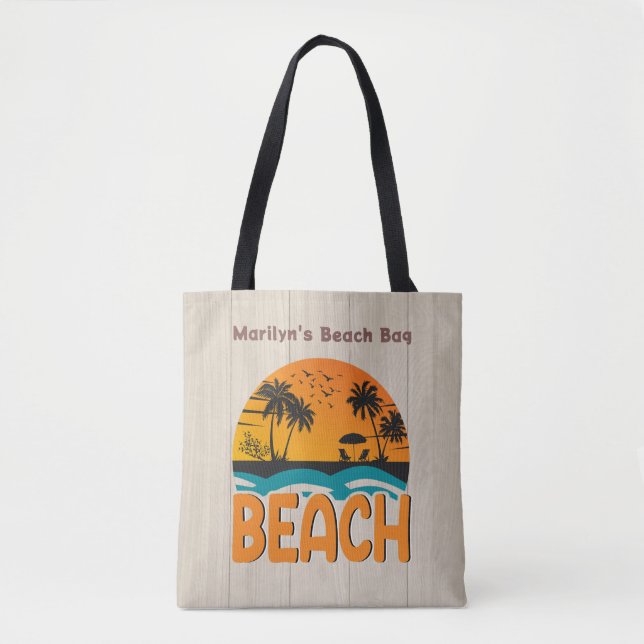 Personalisiert Beach Bag Tasche (Vorderseite)