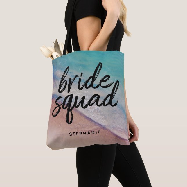 Personalisiert Beach Bridge Tote Bag Tasche (Von Nahem)