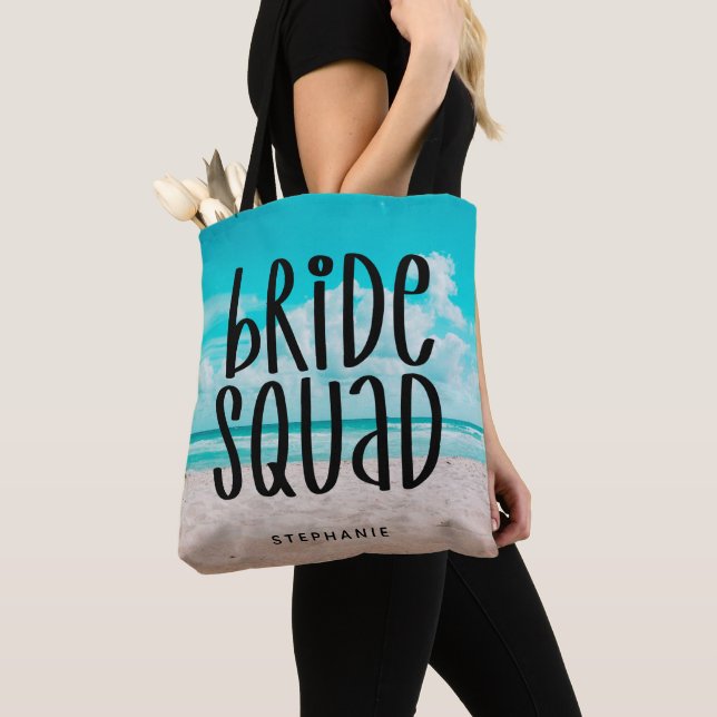 Personalisiert Beach Bridge Tote Bag Tasche (Von Nahem)