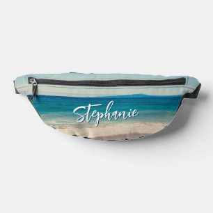 Personalisiert Beach Foto Blue Bauchtasche