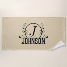 Personalisiert Beach Handtuch Individuelle Name Ba