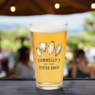 Personalisiert Beach House Oyster Shack Glas