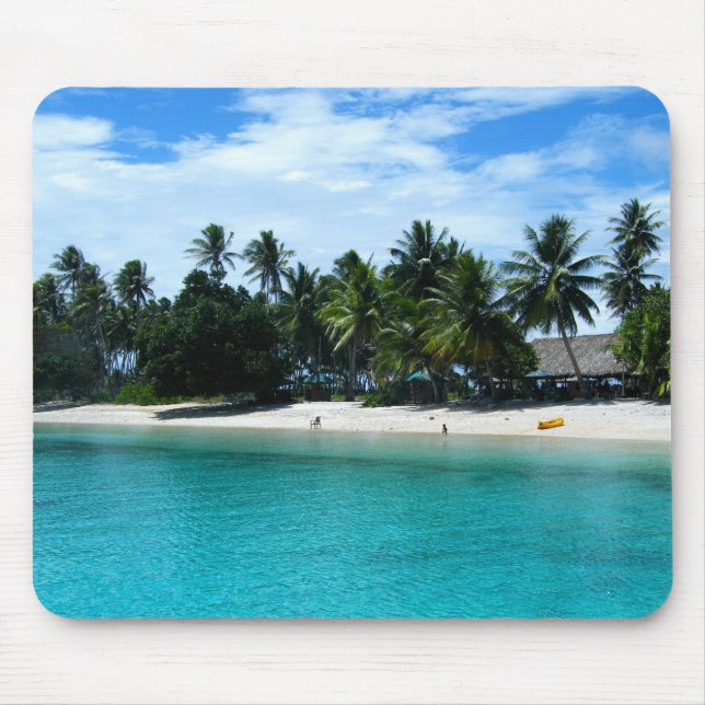 Personalisiert Beach Palm Tree Tropical Mousepad (Vorne)