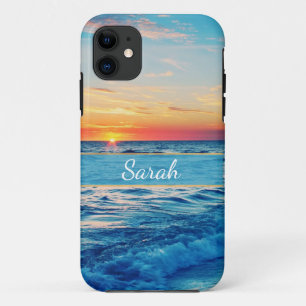 Personalisiert Beach Sunset Sunset Sunrise Case-Mate iPhone Hülle