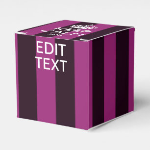 Personalisiert BEHALTEN CALM und Ihr Text auf Rosa Geschenkschachtel