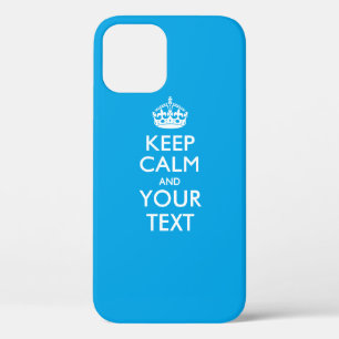 Personalisiert BEHALTEN CALM UND Ihr Text Case-Mate iPhone Hülle