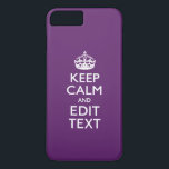 Personalisiert BEHALTEN CALM UND Text bearbeiten a title_seo2<br><div class="desc">Ein personalisierter lila Akzent Behalten Sie Ruhe und Carry On Stil Sprichwort auf ein individuelles Geschenk. Humorvoll oder skurril versuchen Sie Ihre kreativen Worte auf den zwei bearbeitbaren Textzeilen. Vergessen Sie nicht, HAUPTSTÄDTE für beste Ergebnisse zu verwenden. Verwenden Sie den Link "Diesen Designer Gefragt", um uns mit Ihren speziellen Designanfragen...</div>