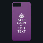 Personalisiert BEHALTEN CALM UND Text bearbeiten a title_seo2<br><div class="desc">Ein personalisierter lila Akzent Behalten Sie Ruhe und Carry On Stil Sprichwort auf ein individuelles Geschenk. Humorvoll oder skurril versuchen Sie Ihre kreativen Worte auf den zwei bearbeitbaren Textzeilen. Vergessen Sie nicht, HAUPTSTÄDTE für beste Ergebnisse zu verwenden. Verwenden Sie den Link "Diesen Designer Gefragt", um uns mit Ihren speziellen Designanfragen...</div>