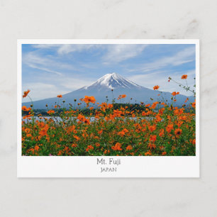 Personalisiert, Berg Fuji, Japan Postkarte