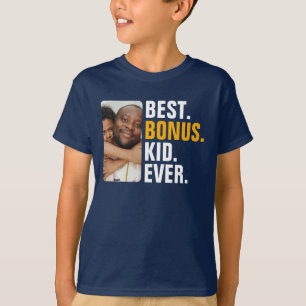Personalisiert Best Bonus Kid je Stepchild T-Shirt