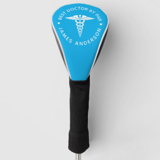 Personalisiert "Best Doctor by Par" Golf Headcover