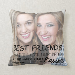 Personalisiert Best Friend Foto BESTE FREUNDIN Chi Kissen