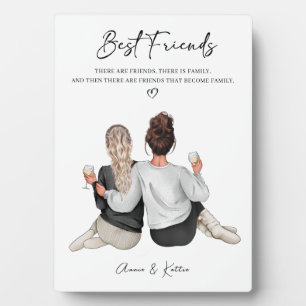 Personalisiert Best Friend Print, Best Friend Gift Fotoplatte