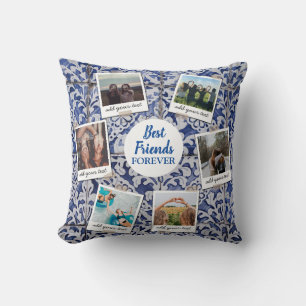 Personalisiert Best Friends 6 Foto Custom Collage Kissen