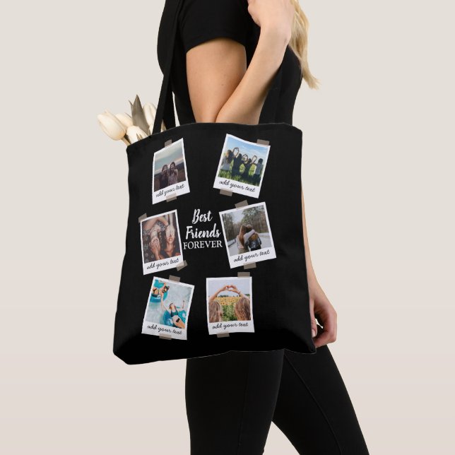 Personalisiert Best Friends 6 Foto Custom Collage Tasche (Von Nahem)