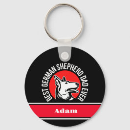 Personalisiert Best German Shepherd Vater Ever Schlüsselanhänger