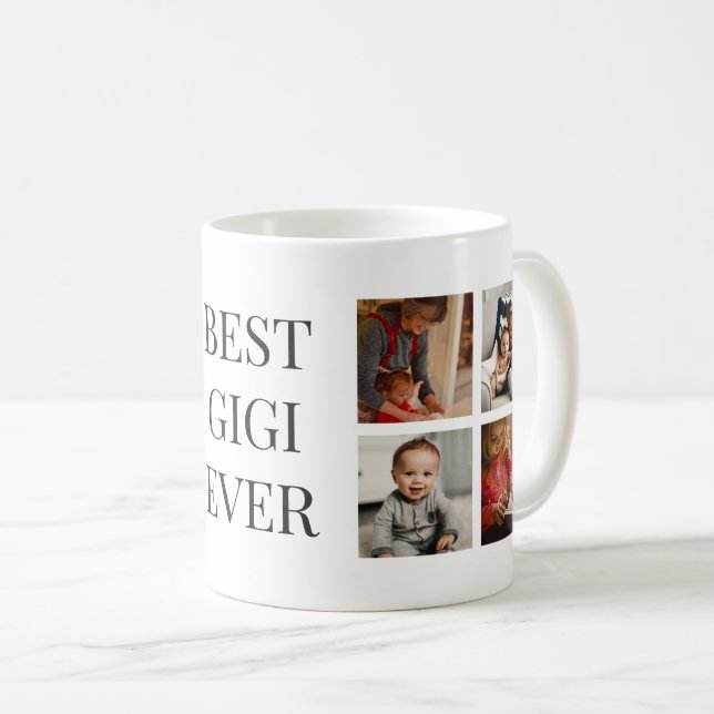 Personalisiert Best Gigi Ever Foto Tasse (VorderseiteRechts)