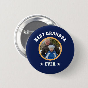 Personalisiert Best Opa je Custom Family Foto Button