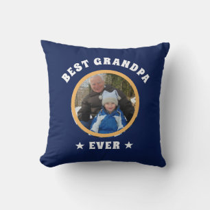 Personalisiert Best Opa je Custom Family Foto Kissen
