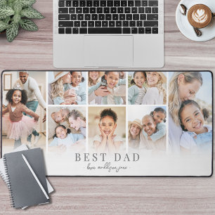 Personalisiert Best Vater Foto Schreibtischunterlage