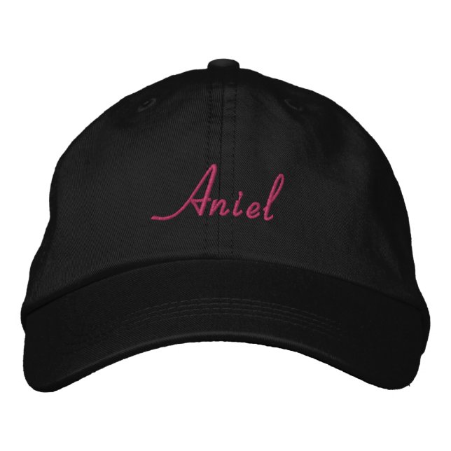 Personalisiert Bestickte Baseballkappe (Vorderseite)