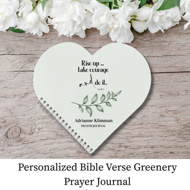 Personalisiert Bibel Verse Greenerity Prayer Journ Notizbuch (Von Creator hochgeladen)