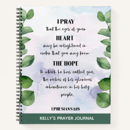 Personalisiert Bibel Verse Greenerity Prayer Journ Notizbuch