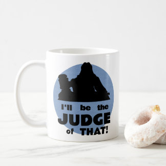 Personalisiert bin ich der Richter von dem! Tasse