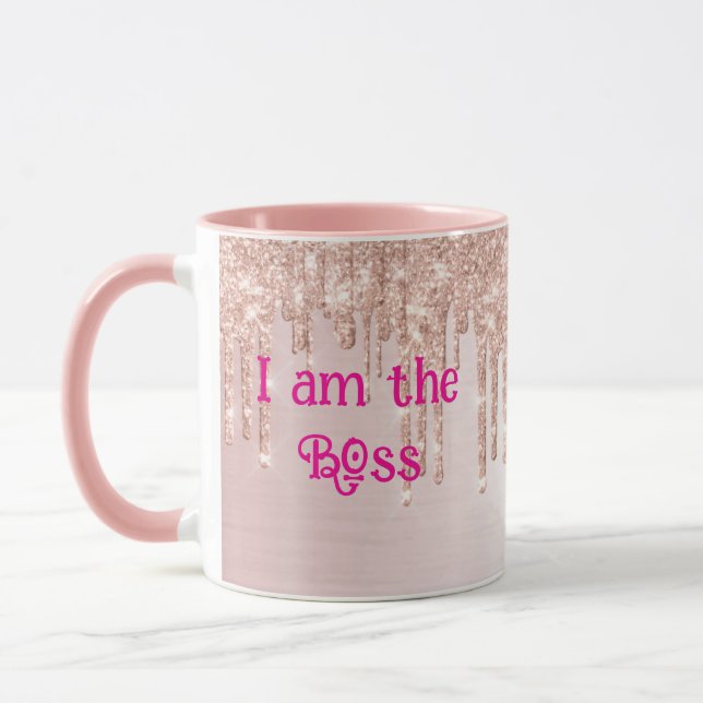 personalisiert bin ich die Tasse des Chefs (Links)