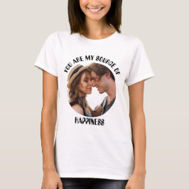 Personalisiert bist du meine Quelle des Glücks Fot T-Shirt