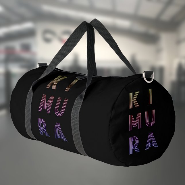 Personalisiert BJJ Kimura Submission Jiu Jitsu Bla Duffle Bag (Kimura black gym bag)