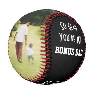 Personalisiert Black 2 Foto BONUS VATER Baseball