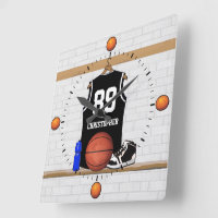 Personalisiert Black and White Basketball Jersey