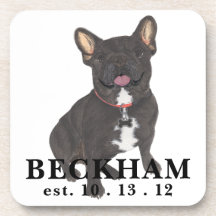 Personalisiert Black Brindle Frenchie French Bulld