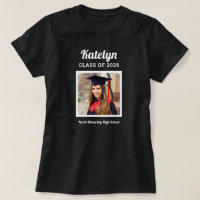 Personalisiert Black Class of 2022 Abschluss Foto