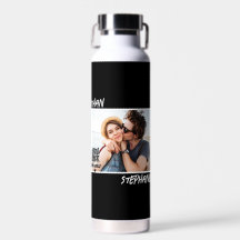 Personalisiert Black Grunge You Rock My World Foto