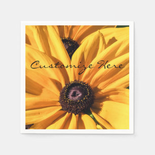 Personalisiert Black Mit Augen Susan Paper Napkin Serviette