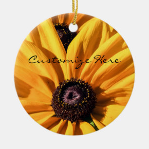 Personalisiert Black Mit Augen Susan Weihnachts-Or Keramikornament