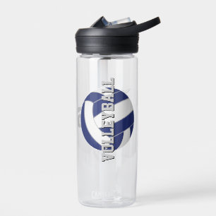 personalisiert-blau oder JEDER Farbvolleyball Trinkflasche