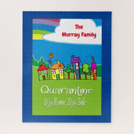 Personalisiert Bleibe Zuhause Bleibe sichere Zuhau